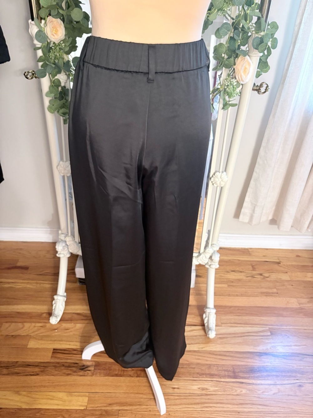 a new day Charcoal Pleated Trousers - Picture 5 of 5